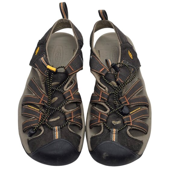 Keen Mens Waterproof Newport H2 Sandals Size 10.5 Brown/Orange Hiking Outdoor Sh main image 6